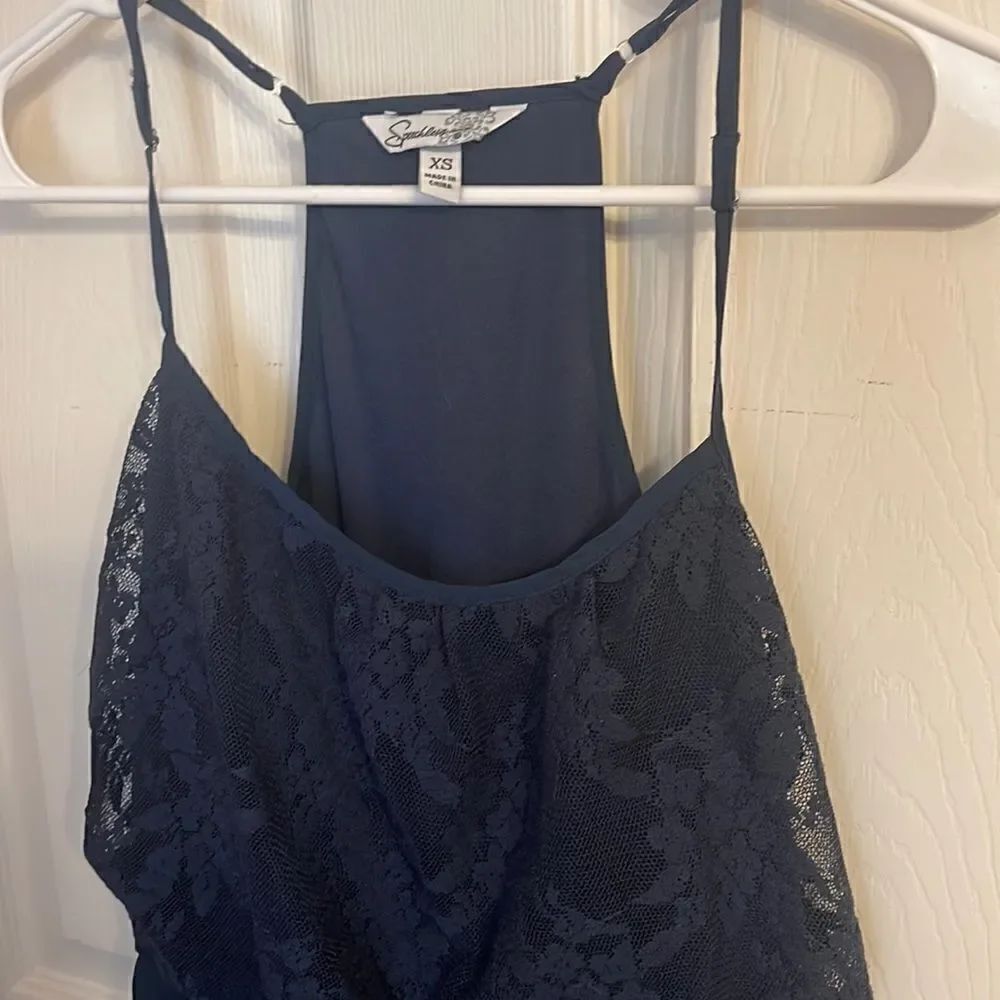 Speechless sleeveless Dress EUC. Xsmall blue